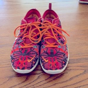Nike Free 5.0 Pink/Orange Mulitcolor Size 6